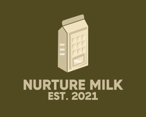 Milk Vending Machine  logo design