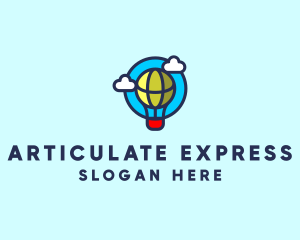 Sky Balloon Travel logo design