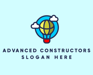 Sky Balloon Travel logo design