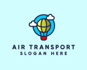 Sky Balloon Travel logo design