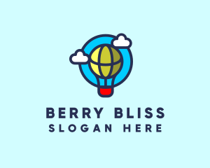 Sky Balloon Travel logo design