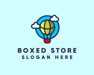 Sky Balloon Travel logo design