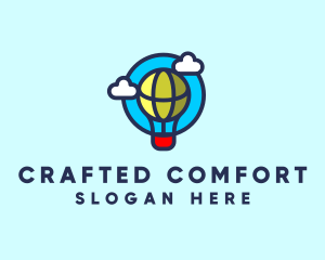 Sky Balloon Travel logo design