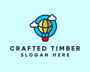 Sky Balloon Travel logo design