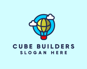 Sky Balloon Travel logo design