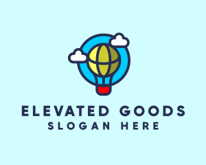 Sky Balloon Travel logo design