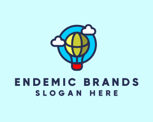 Sky Balloon Travel logo design