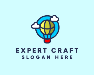 Sky Balloon Travel logo design