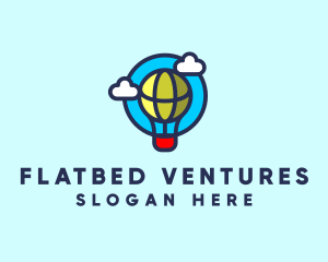 Sky Balloon Travel logo design