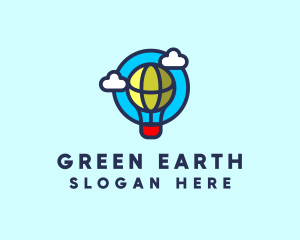 Sky Balloon Travel logo design