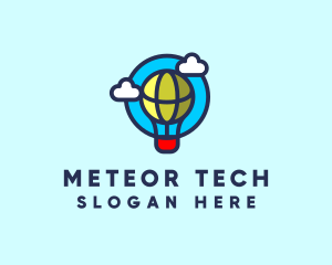 Sky Balloon Travel logo design