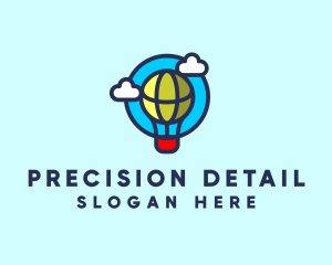 Sky Balloon Travel logo design