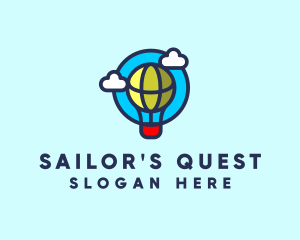 Sky Balloon Travel logo design