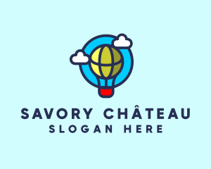 Sky Balloon Travel logo design