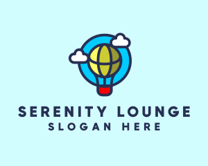 Sky Balloon Travel logo design