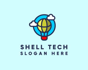 Sky Balloon Travel logo design