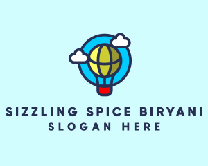 Sky Balloon Travel logo design