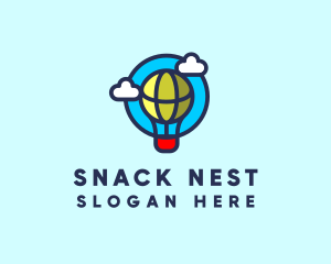 Sky Balloon Travel logo design