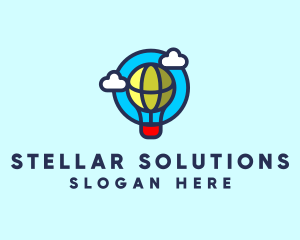 Sky Balloon Travel logo design