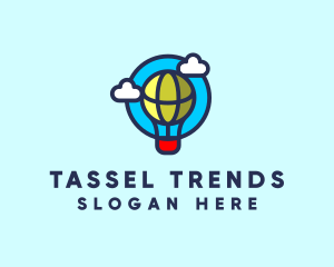 Sky Balloon Travel logo design