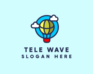 Sky Balloon Travel logo design