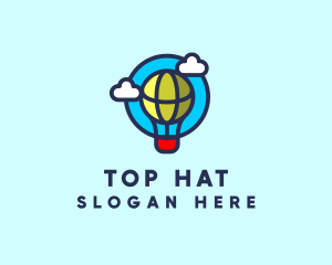 Sky Balloon Travel logo design