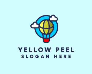 Sky Balloon Travel logo design