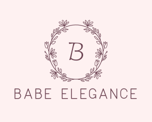 Botanical Event Styling logo design