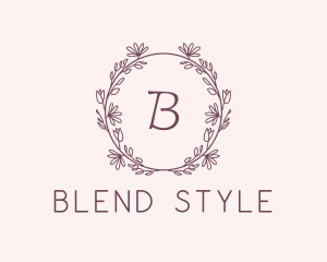 Botanical Event Styling logo design