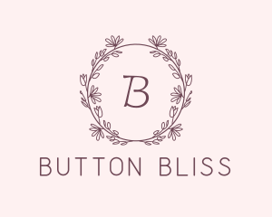 Botanical Event Styling logo design