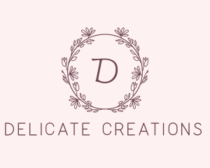 Botanical Event Styling logo design