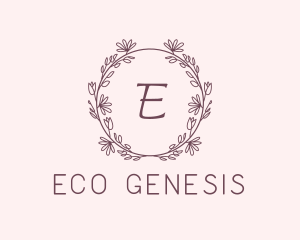 Botanical Event Styling logo design