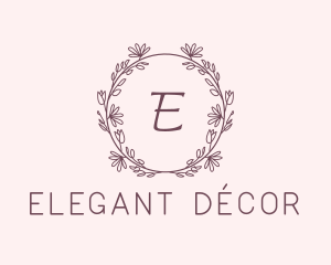 Botanical Event Styling logo design