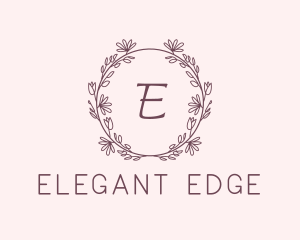 Botanical Event Styling logo design