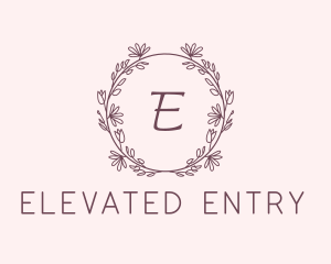 Botanical Event Styling logo design