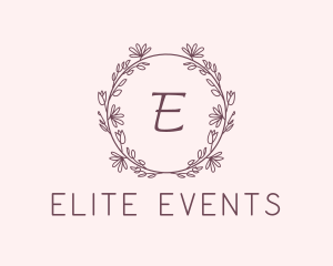 Botanical Event Styling logo design