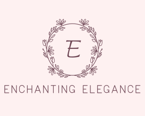 Botanical Event Styling logo design