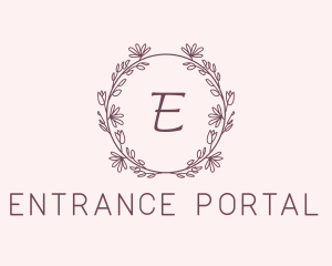 Botanical Event Styling logo design