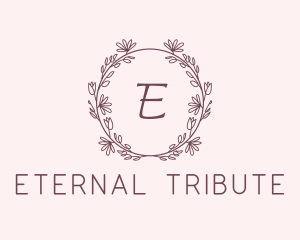 Botanical Event Styling logo design