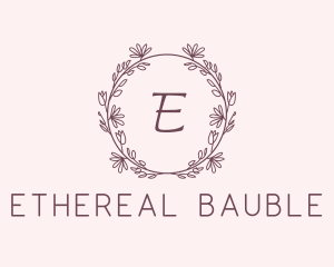 Botanical Event Styling logo design