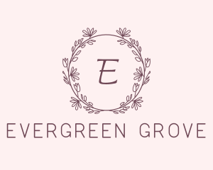 Botanical Event Styling logo design