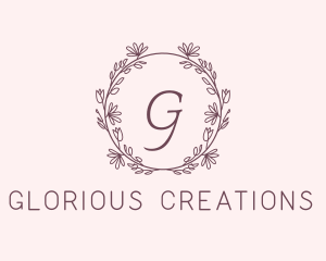 Botanical Event Styling logo design