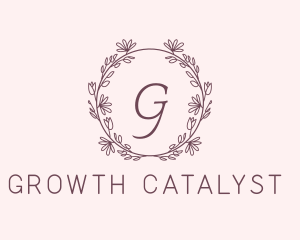 Botanical Event Styling logo design