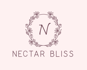 Botanical Event Styling logo design