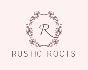 Botanical Event Styling logo design