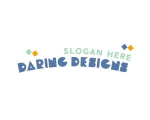 Quirky Playful Shapes logo