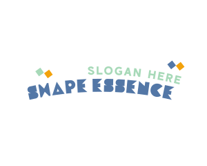 Quirky Playful Shapes logo
