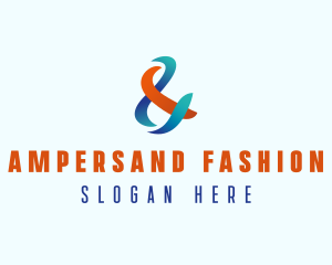 Generic Modern Ampersand logo