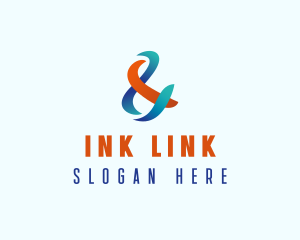 Generic Modern Ampersand logo design