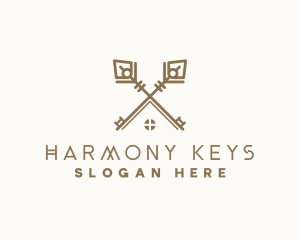 Key Residence Property logo design